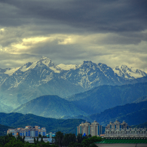 Amsterdam (Schiphol)-Almaty afbeelding