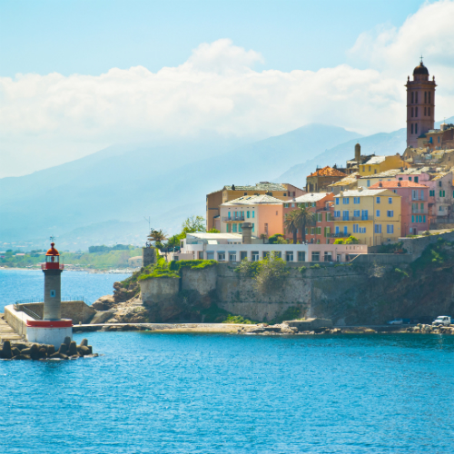 Amsterdam (Schiphol)-Bastia (Corsica) afbeelding