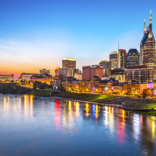 Amsterdam (Schiphol)-Nashville afbeelding