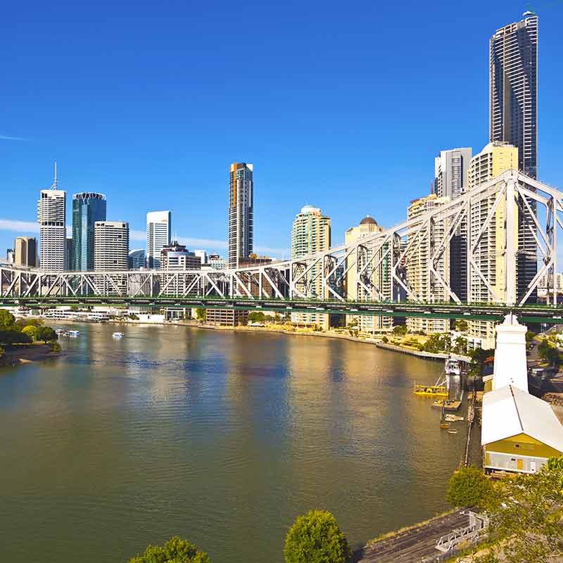 Amsterdam (Schiphol)-Brisbane afbeelding