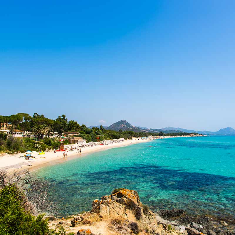 Amsterdam (Schiphol)-Cagliari (Sardinië) afbeelding