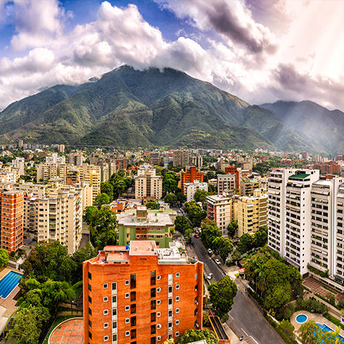 Amsterdam (Schiphol)-Caracas afbeelding