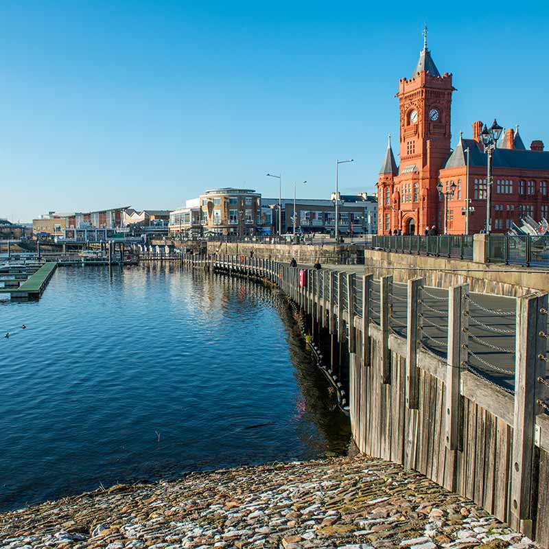 Amsterdam (Schiphol)-Cardiff afbeelding