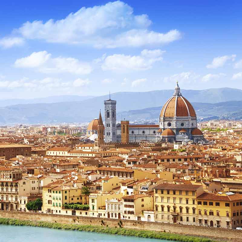 Zurich (Kloten Airport)-Florence (Toscane) afbeelding