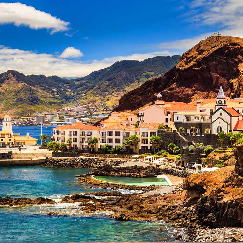 Brussel (Zaventem)-Funchal (Madeira) afbeelding