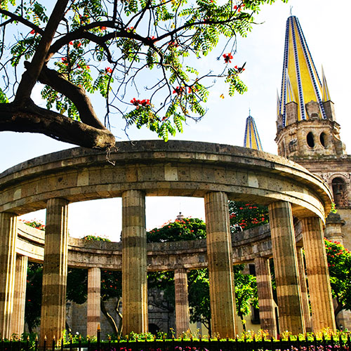 Amsterdam (Schiphol)-Guadalajara afbeelding