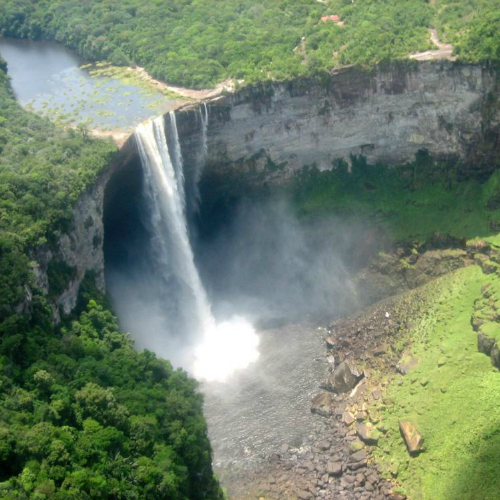 Amsterdam (Schiphol)-Georgetown afbeelding