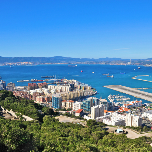 Amsterdam (Schiphol)-Gibraltar afbeelding