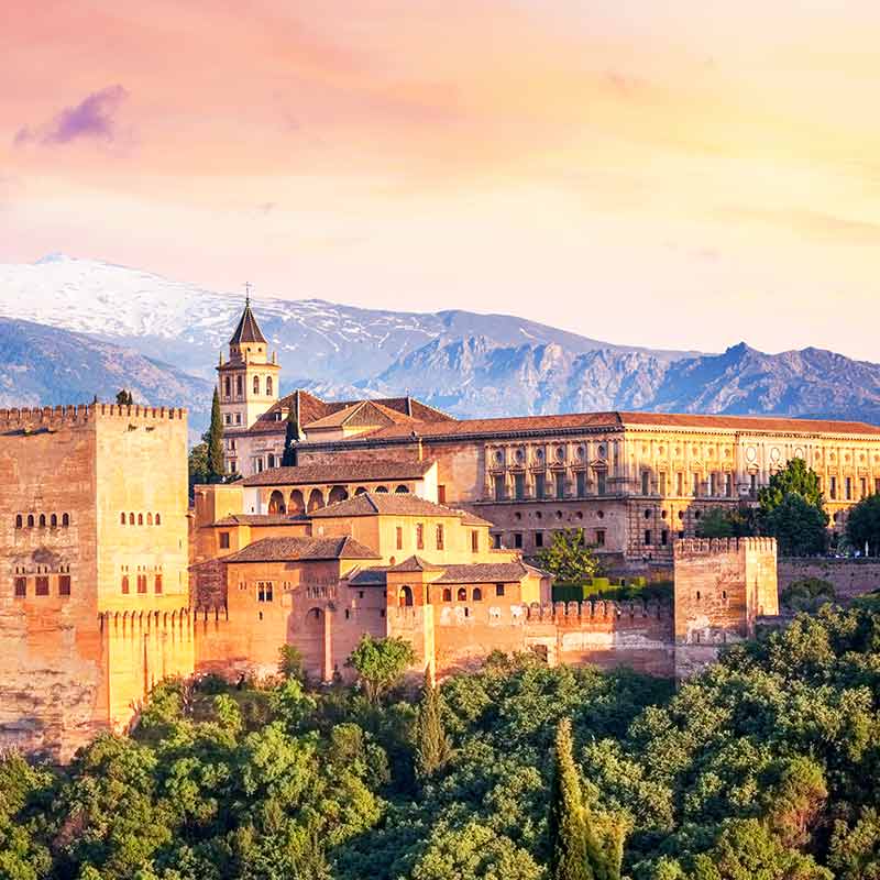Amsterdam (Schiphol)-Granada (Andalusie) afbeelding
