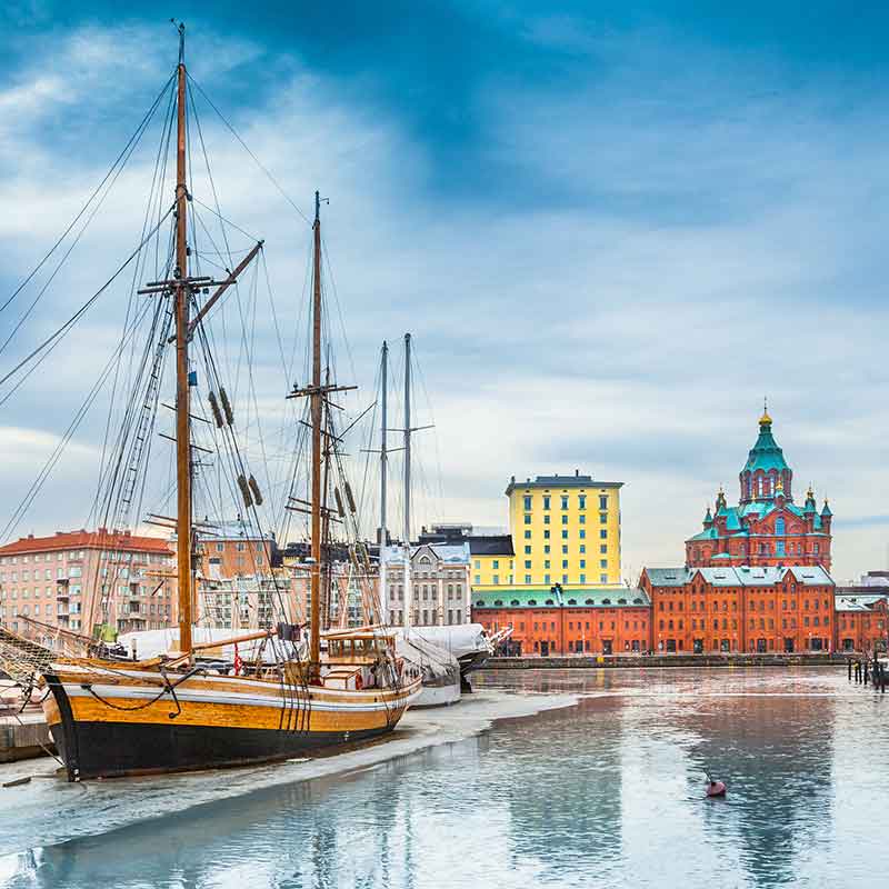 Brussel (Zaventem)-Helsinki afbeelding