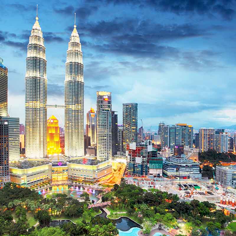 Dusseldorf (Dusseldorf Intl. Apt.)-Kuala Lumpur (Intl. Apt.) afbeelding