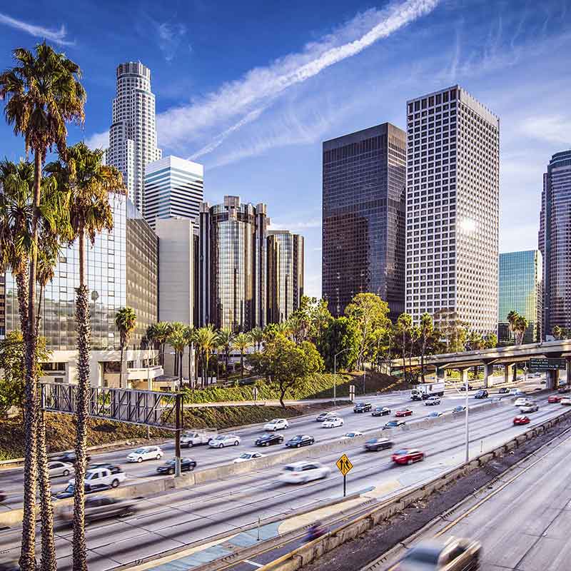 Dusseldorf (Dusseldorf Intl. Apt.)-Los Angeles (International Apt.) afbeelding