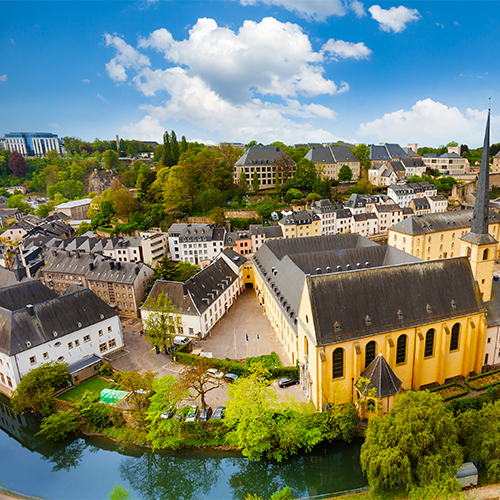 Rotterdam (Airport)-Luxemburg afbeelding