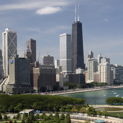 Amsterdam (Schiphol)-Chicago (Midway) afbeelding