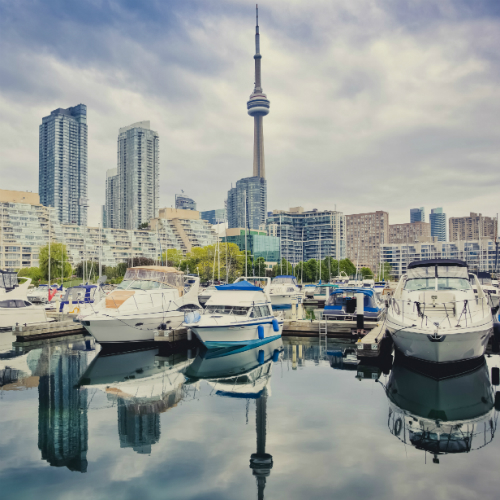 Amsterdam (Schiphol)-Toronto (Pearson International Airport) afbeelding